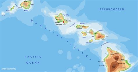 Interactive Hawaii Map - Map of the Hawaiian Islands