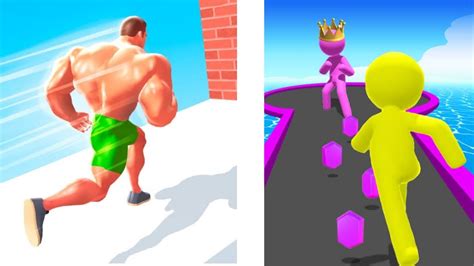 Satisfying Mobile Games Muscle Rush Giant Rush Tall Man Run Juice