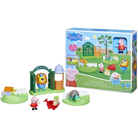 Peppa Pig Toys Peppa's Day at the Zoo Playset | Toys R Us Canada