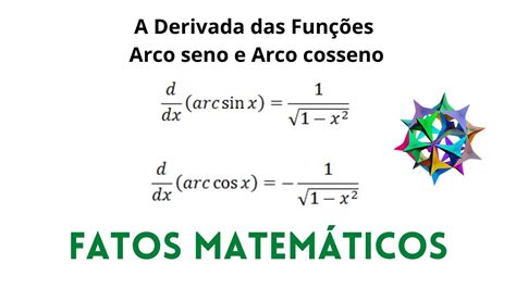 A Derivada das Funções Arcoseno e Arcosseno YouTube