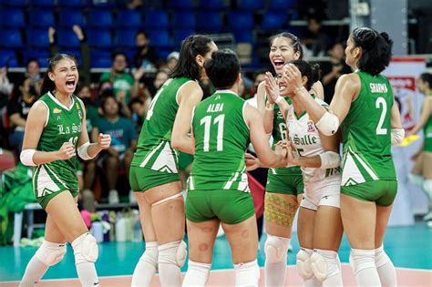 Shakey S Super League De La Salle Sets Title Clash With NU ABS CBN News