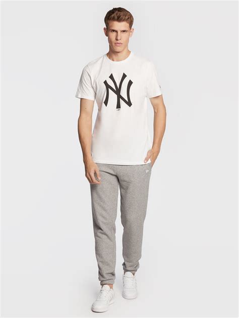 New Era Pantalon Jogging New York Yankees MLB Team Logo 60284758 Gris