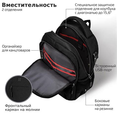 Рюкзак школьный Brauberg подростковый для мальчика и девочки купить по ...