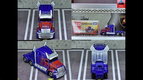 Dream Tomica Transformers Optimus Prime Youtube