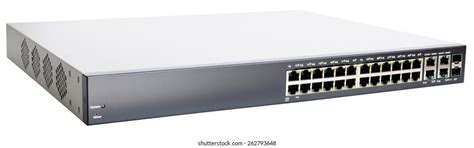 Fast Ethernet Switch Isometric View Isolated Stock Photo 670340821 ...