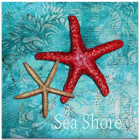 Starfish Painting Starfish Art Coastal Painting Starfish Drawing