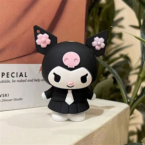 Kawaii Kuromi Minha Melodia Cinnamoroll Dos Desenhos Animados Chaveiro