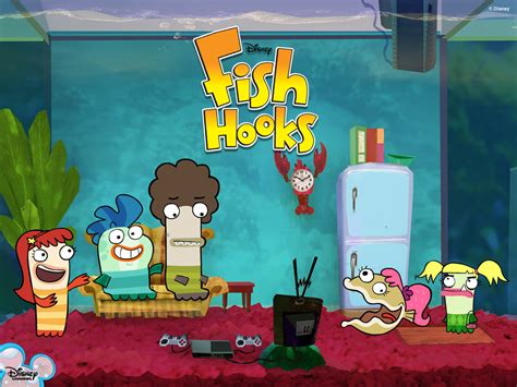 Image Walt Disney Fish Hooks Cartoon Wallpaper 4 Logopedia The