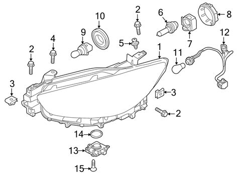 Mazda CX 5 Bulb Cx 5 12v13w Hid 997001130 Walser Mazda