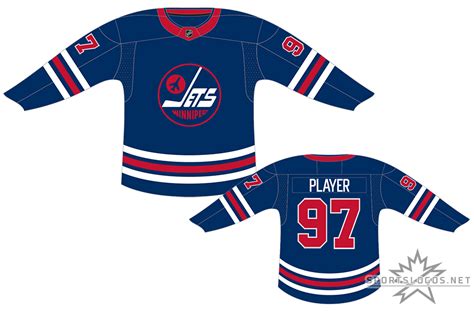 Winnipeg Jets Uniform Alternate Uniform National Hockey League NHL