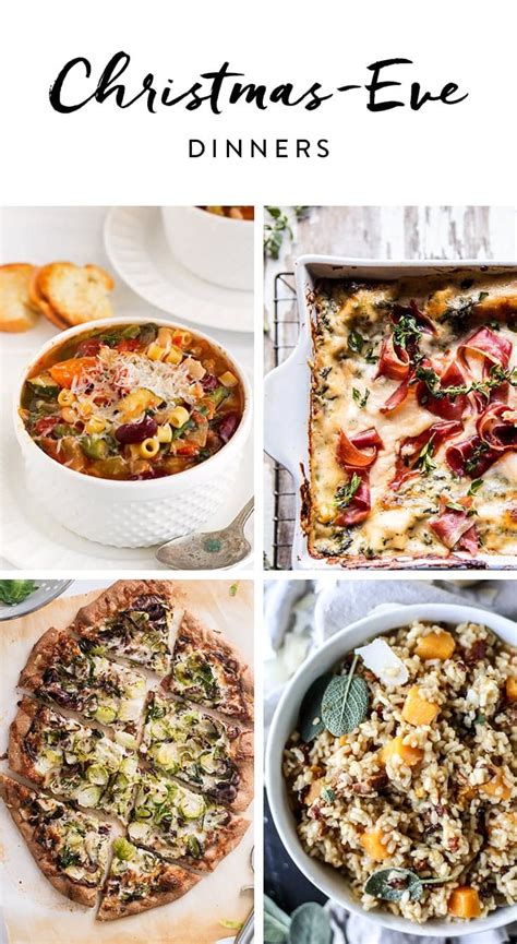 45 Christmas Eve Dinner Ideas That Take One Hour Or Less Christmas Food Dinner Christmas Eve