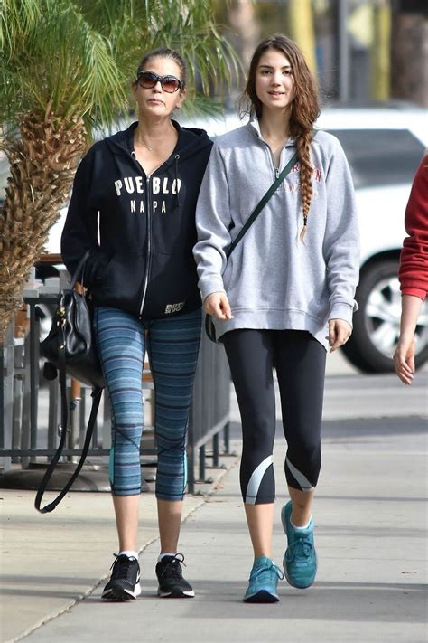 Teri Hatcher and Her Daughter Emerson Tenney Out in LA 12/20/2017