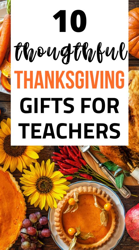 10 Cute And Easy Thanksgiving Gift Ideas For Teachers