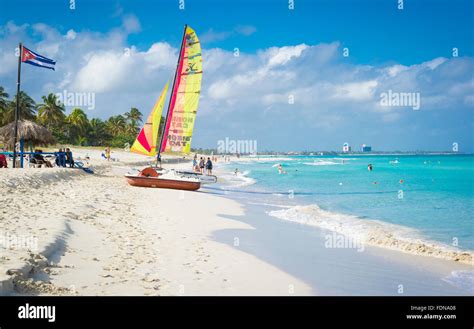 stunning beaches of varadero,cuba Stock Photo - Alamy