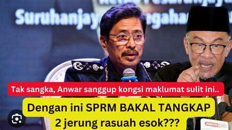 Tak Sangka Anwar Dedah Maklumat Ini Sprm Bakal Tangkap Jerung