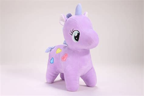 Peluche de Unicornio color lila Kemik Guatemala Kémik