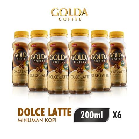 Golda Minuman Kopi Dolce Latte 200 Ml X 6 Pcs Lazada Indonesia