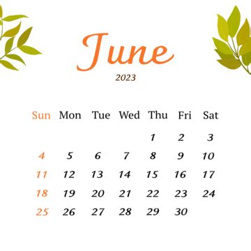 June Calendar Background Prntbl Concejomunicipaldechinu Gov Co