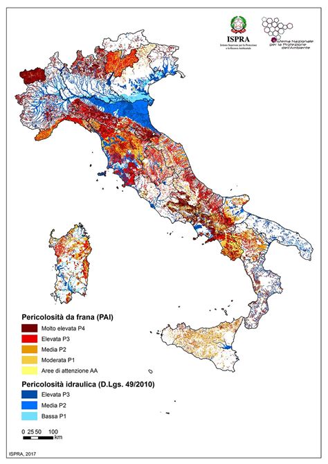 Dissesto Idrogeologico La Mappa Aggiornata Da ISPRA ONA