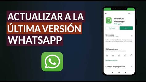 C Mo Actualizar Whatsapp Para Android O Iphone A La Ltima Versi N