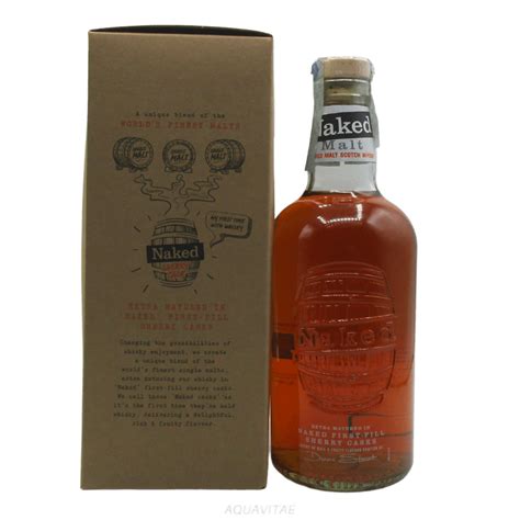 Whisky Naked Malt Whisky Scottish Blended