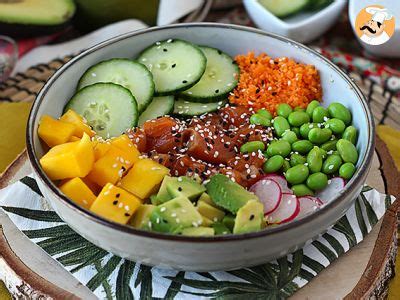 Poke bowl de salmão Receita Petitchef