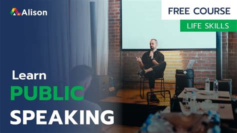 Public Speaking Free Online Course With Certificate Youtube