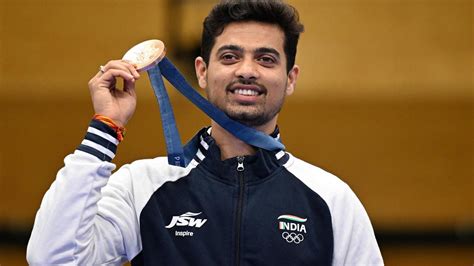 Swapnil Kusale Earns Third Bronze Medal For India In Shooting In 50m