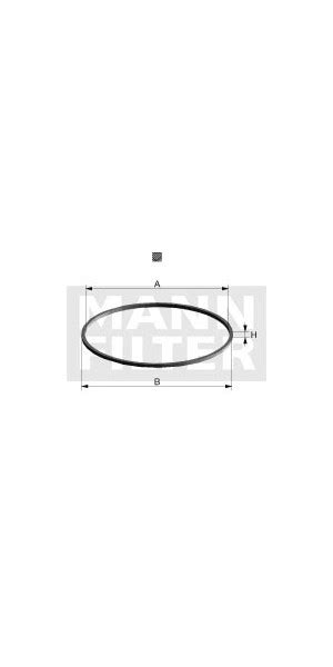 Tesnenie MANN FILTER DI 118 02 MANN FILTRE Sk