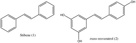 Structures Of Stilbene And Trans Resveratrol Download Scientific Diagram