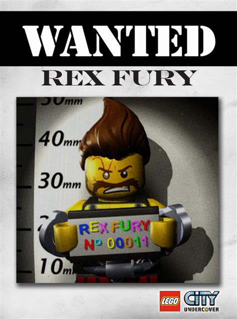 Lego City Undercover Rex Fury Gragia