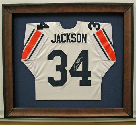 Framed Auburn Football Jersey - Four Corners Gallery