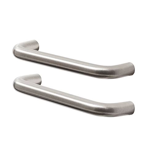 Goodhome Gen Nickel Effect Kitchen Cabinets Handle L106mm Diy At Bandq