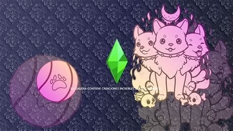 Cute Cerberus - Loading Screen - The Sims 4 Mods - CurseForge in 2024 ...