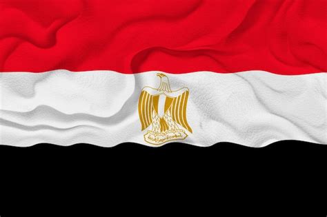 Premium Photo | National flag of egypt background with flag of egypt