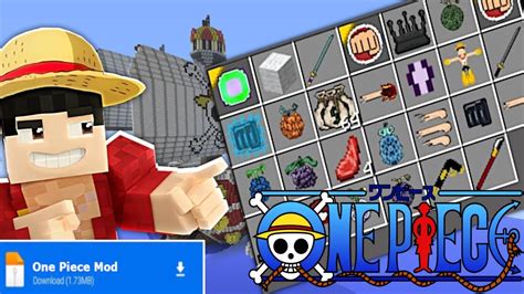 How To Download One Piece Addon In Minecraft Minecraft One Piece Mod