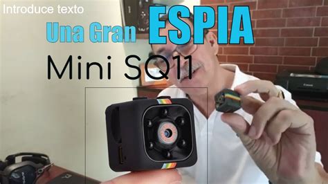 Cámara espía SQ11 Como Funciona Tutorial Actualizado YouTube