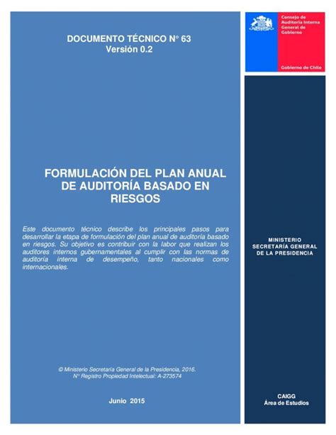 Pdf Formulaci N Del Plan Anual De Auditor A Basado En Dokumen Tips