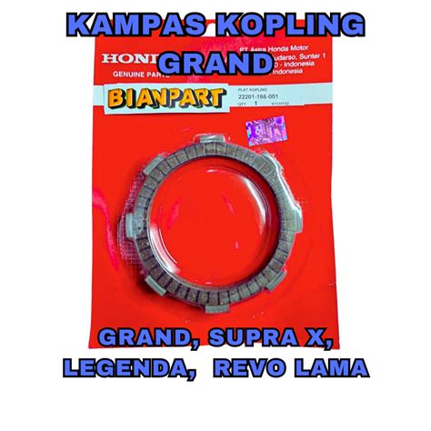 Jual Kampas Kopling Grand Kampas Kopling Supra Fit Revo Lama Legenda