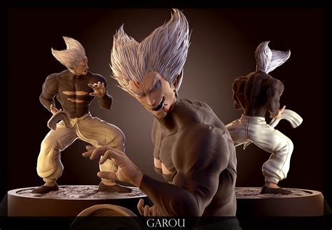 Garou Statue Of Character Garbo 3d Model 3d Printable Cgtrader