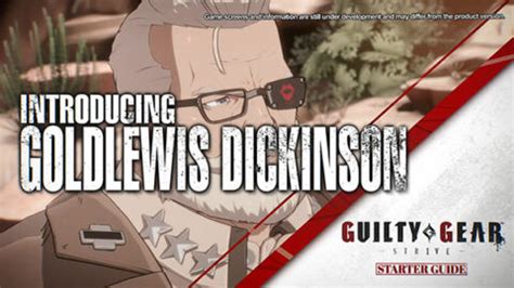 Guilty Gear Strive Starter Guide Video DLC Character Goldlewis