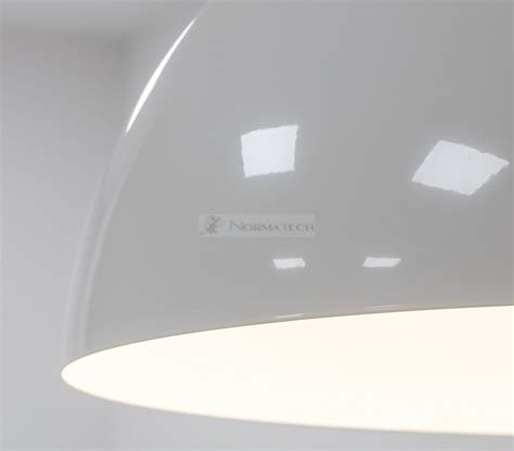 Lampa sufitowa wisząca Industrialna Loft HEMISPHERE SUPER S WHITE 10695