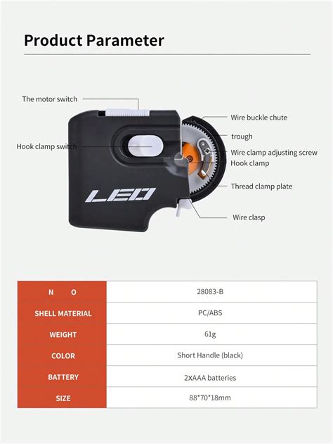 Leofishing Automatic Fishing Hook Tier Battery Operated Portable Hook