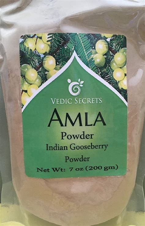 Vedic Secrets Amla Powder Gm Subhlaxmi Grocers