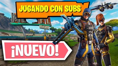 DIRECTO FORTNITE ESCUADRONES Y DESAFÍOS JUGANDO CON SUBS BATTLE