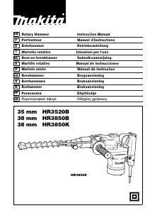 Manual De Uso Makita Hr K Martillo Perforador