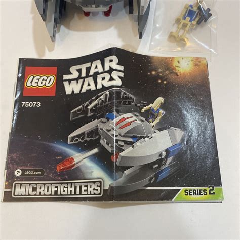 LEGO Star Wars Vulture Droid Microfighter 75073 Used 100 Complete