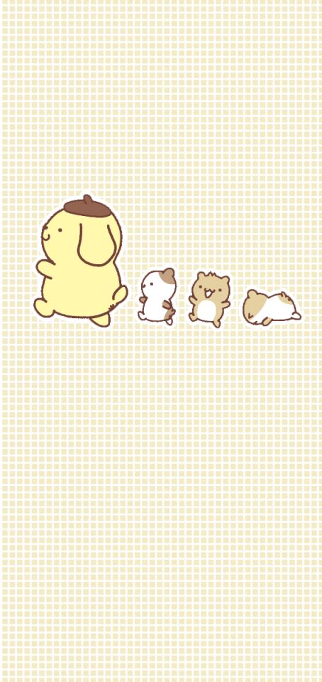 Pom Pom Purin Aesthetic ~ Sanrio Purin Lockscreens Kawaii Pompompurin Danshi | nawpic