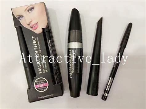 In Stock Makeup Mascara Eyeliner Eyebrow Pencil In Kit Magic Thick