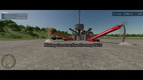 FS22 - Mining Construction Economy - First version playable of the map ...